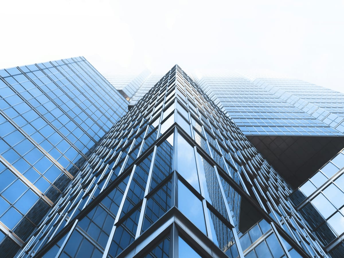 Immeuble d'une grande entreprise occidentale